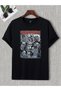 Unisex Stylish Comfortable Oversize Cotton Crew Neck T-Shirt with Special Design Code 48359 - 3
