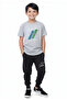 Boy's Seasonal Positive Printed Bottom-Top Suit - 2