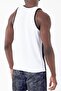 Men's Strappy Beach T-Shirt Athlete - Digital Print, Breathable, Clima Control Fabric - MB0388 - 4
