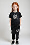 Girl's Printed Start up Lower-Top Pjamas Suit