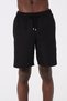 Black Long Size Basic Model Water Repellent Featured Solid Color Men's Beach Sea Shorts Swimsuit - 2206-Black - 4