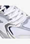 White Navy Blue Running Walking Sports Shoes - 7