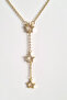 Gold Triple Star Necklace