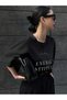 Women's Printed Crew Neck Relaxed Cut T-Shirt