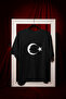 Ataturk Printed Unisex Crew Neck Cotton Oversize Short Sleeve T-Shirt - 3