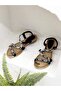 25Y122-5 Stone Detail Anatomic Sole Sandals Women - 3