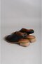 Seç 038 Genuine Leather Women Sandals Black - 5