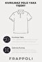 Rico Men's Ecru Cotton Blended Polo Neck T-Shirt - 7