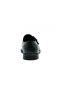Genuine Leather Black Classic Men's Leather Shoes - Buckle Detailed - K036 - 4