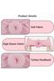 The Girl Cap Elastic Baby Headband Stretchable Nylon Assorted Hairbands for Baby - 2PCs (Light Pink) - 2