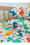 Baby Muslin Duvet Cover Set Dinosaur 100X150 - 4