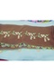 Handmade Embroidery Embroidered Needle Embroidered Prayer Cover Dowry Holder Mevlit Hijab Crepe Fabric 145X75 cm
