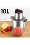 Heavy Duty 10L Electric Meat Grinder 2000W with 2 Speeds Stainless Steel Bowl Blades for Home Use - 2