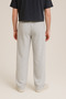 Men's Straight Leg Relaxed Cut Pique Fabric Sweatpants - 2