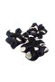Large Size Polka Dot Satin Hair Clip - 3
