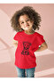 Cheetah Printed Children's Crew Neck Cotton Oversize Short Sleeve T-Shirt - 2