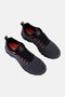 Men Brand Logo Lace Up Hiking Shoes, Dark Grey - 4