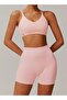 Womens Striped Back Sports Bra - 6