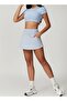 Womens Crop Top Shirt Short Sleeves - 5