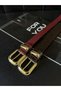 2-Piece Gold Plated Tarnish-Free Women's Belt, Jacket Belt, Dress Belt, Shirt Belt - 2