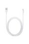 High quality data / charging cable for iPhone, iPad, Lightning, length 1m, White - 2