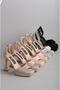 حذاء SEÇ 8188 PLATFORM EVENING (الكعب: 12 سم المنصة: 2.5 سم) أسود - 7