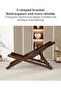 Rocking Chair, Recliner, Leisure Lunch Break Chairs, Foldable 115*86*69CM - 5