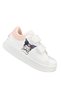 Chrome Printed Girls' Boys' Unisex Velcro Lightweight Sports Shoes Powder - 2