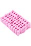 Disposable Toe Separators, Soft Two-Tone Toe Spacers, Pink- 50pairs