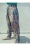 Viscose Print Fabric Floral Print Baggy with Pockets 100% Cotton - 4