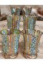 TAŞYOL PORCELAIN HAND-PAINTED MIRRA COFFEE SET - 8