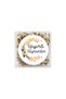 Happy Holidays 4 Cm Adhesive Sticker 24 Pieces, Gift Package Sticker - 3