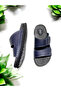Double Velcro Adjustable Heel Spur Gel Home and Outdoor Slippers - 2