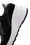 Black Leather Sneaker - Lace-up and Zipper Detail, Wedge Heel 24WFD 370814 - 7
