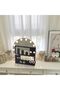 Acrylic Earring Stands Black L-Shaped Earrings Ear Stud Organizer Holder Jewelry Storage Rack - 7