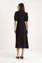 Women's Black Belted Summer Shirt Dress 8437 60283366 - 6
