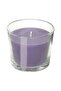 شمعة معطرة في زجاج بنفسجي 9 سم - 3