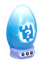 X Mystery Egg Figure 3-Inches Assorted 1 Piece (Style May Vary) | DLC Code Included! - 3