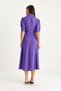 Women's Purple Belted Summer Shirt Dress 8437 60283366 - 7