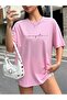 Women's Energetic Printed Crew Neck T-Shirt - 3