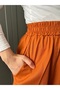 Number 10 Fashion Women's Taba Waist Elastic Poplin Flared Skirt with Pockets 10Nmr180 - 3