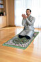 10 Velvet Ravza Patterned Prayer Rug - 6