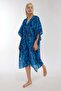 4800 Turquoise Print Beach Dress - 2