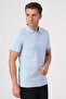 White Stone 2025-Y 2570-Y Pola Collar Tshirt A. Blue - 3