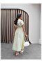 Short Sleeve Poplin Fabric Belted Shirt Dress - 5