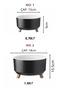 Tripot Model 2'li Saksı Seti - 4