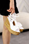 Etl 020 Ankle Strap Wedge Sandals - 3