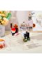 6 Pack Clear Acrylic Boxes , Display Acrylic Cube Boxes, Acrylic Display Boxes with Hollow Bottoms - 6