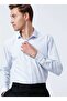 Süvari Slim Fit Easy-Iron Sweat-Absorbing Breathable Tie-Four Seasons Men's Shirt