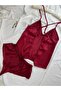 Satin Backless Strappy Hipster Shorts Nightgown Pajama Set - 6